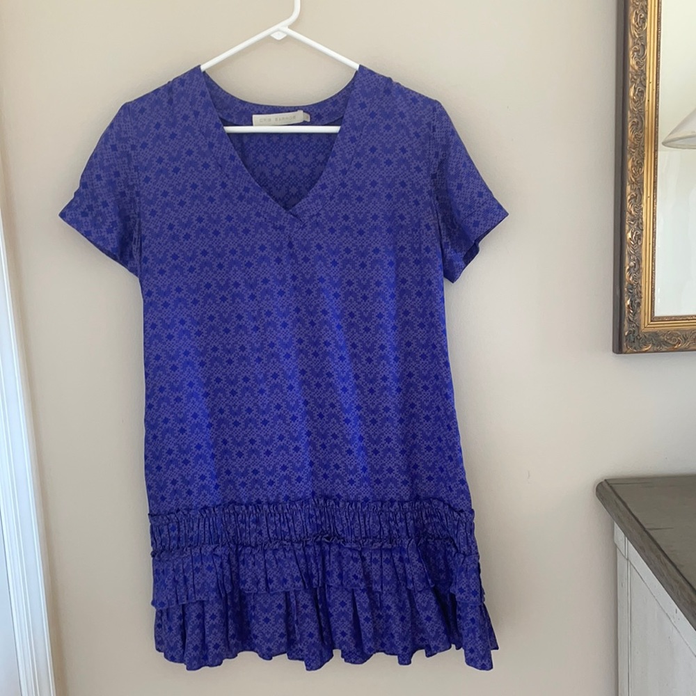 Patterned Mini Dress